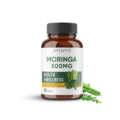 Ayuvya Moringa Capsules for Health & Wellness