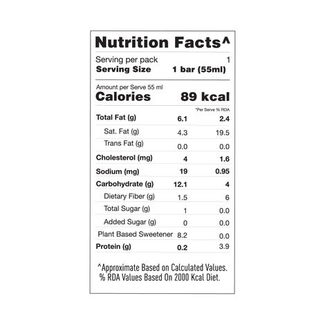 The Brooklyn Creamery Vanilla Chocobar (Zero Added Sugar)