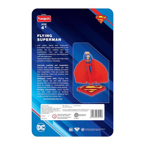 Funskool Warner Bro.Action Figures Flying Superman