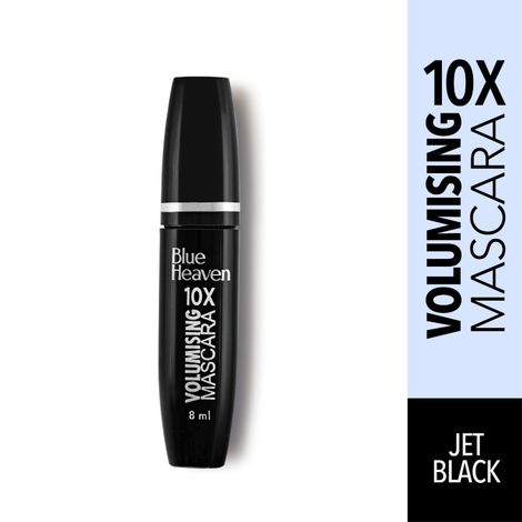 Blue Heaven Mesmerising Eye Kit Combo Pack Of 4 | Kajal, Mascara, Eyeliner & Brow Definer,0.6Gm+9Ml