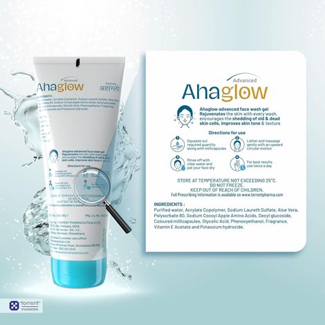 Ahaglow Advanced Face Wash Gel