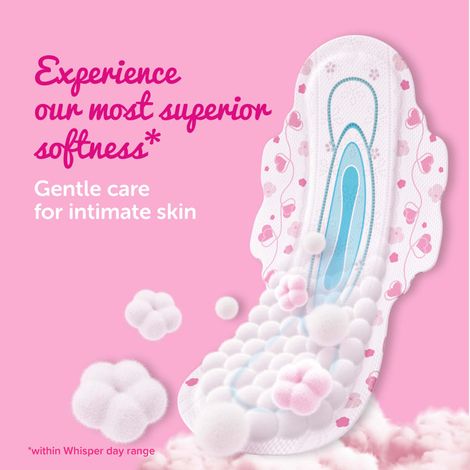 Whisper Ultra Skin Love XL+ Sanitary Pads