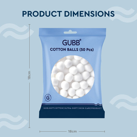 GUBB White Cotton Balls