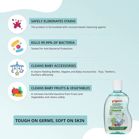 Pigeon Liquid Cleanser Bottle Pin