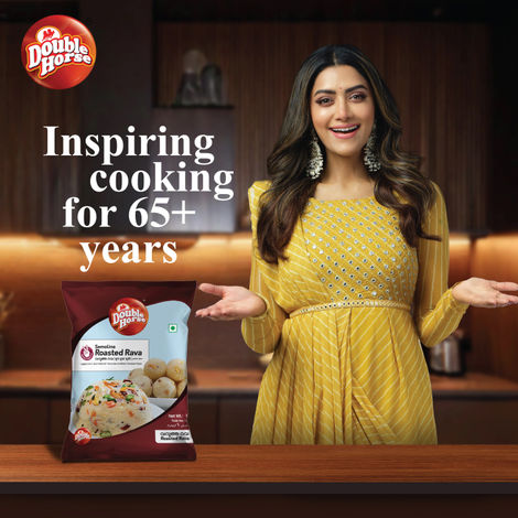 Double Horse Double Roasted Rava