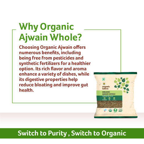 Organic Tattva Ajwain Whole
