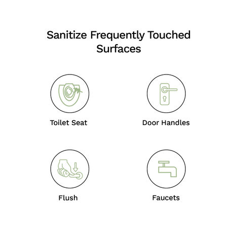 Pee Safe Toilet Seat Sanitizer Spray (Mint)