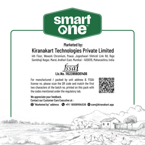 Smart One White Eggs - Pack of 6