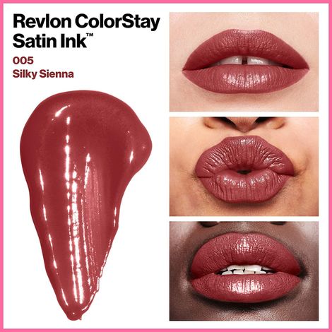 Revlon Colorstay Satin Ink Liquid Lip Color-Silky Sienna