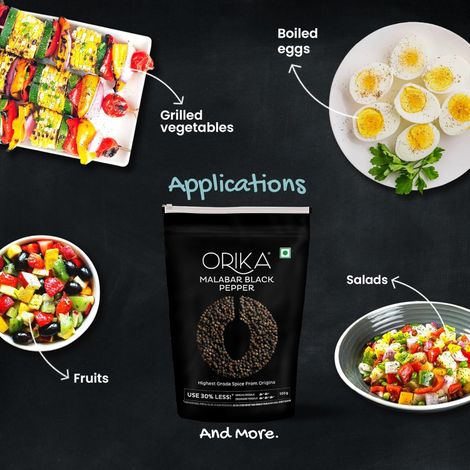 Orika Black Pepper Powder | Kaali Mirch Powder