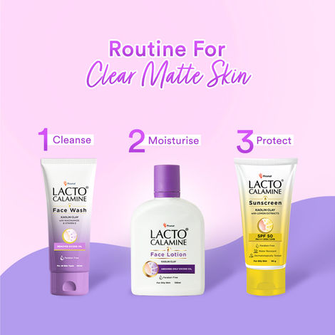 Lacto Calamine Face Lotion For Oil Balance - Oily Skin