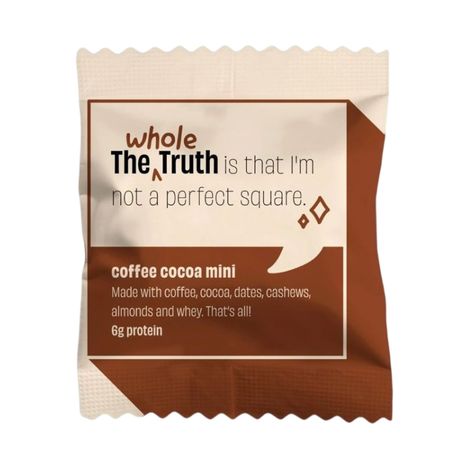 The Whole Truth Coffee Cocoa Mini Protein Bar