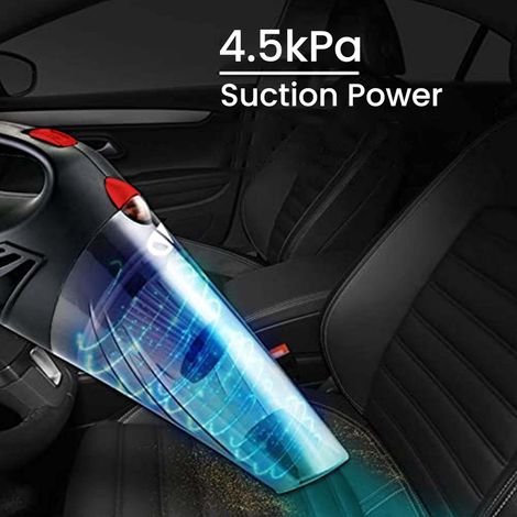 Agaro Car Vacuum Cleaner, Portable, Handheld,12V Dc /110W, 4.5Kpa Power Socket, 14.7Ft Long Cord