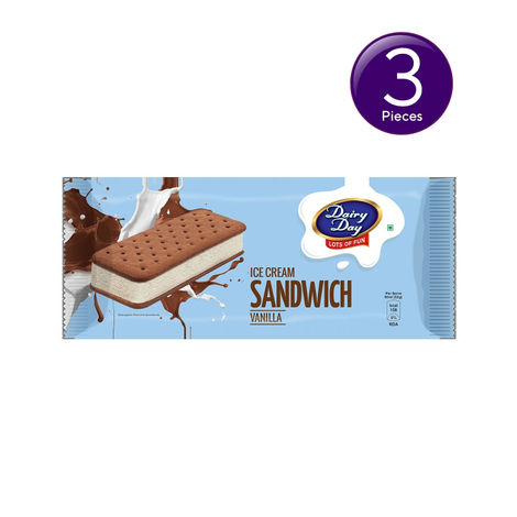 Dairy Day Vanilla Ice Cream Sandwich Combo 