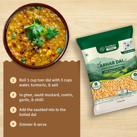 Farmart Pantry Toor Dal/Arhar Dal