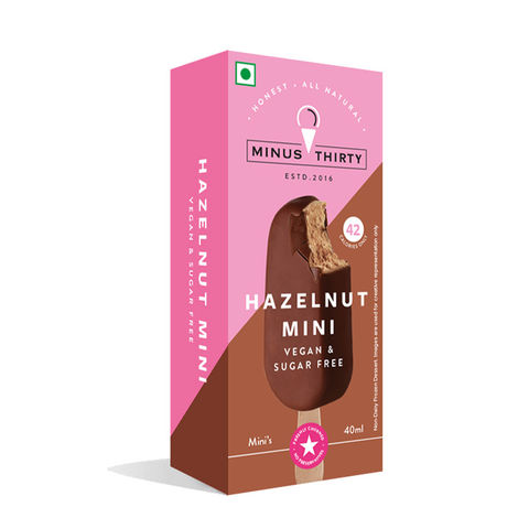 MINUS THIRTY Hazelnut Mini Stick Vegan & Sugar Free