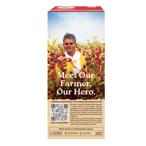 Organic India Moringa Hibiscus Organic Herbal Tea