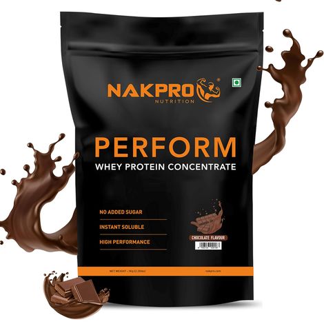 Nakpro Perform Whey Protein Concentrate Chocolate 24G Protein 5.3G Bcaa