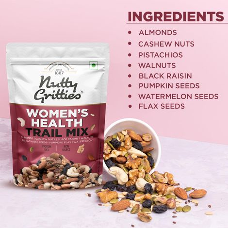 Nutty Gritties Women'S Health Trail Mix