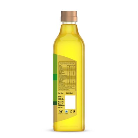 Saffola Groundnut & Sesame Seed Cold Pressed Oil | Multi-Source Oil | Helps Lower Cholesterol