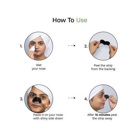 FURR By Pee Safe Charcoal Nose Strips | Instant Blackhead Removal & Deep Pore Cleansing