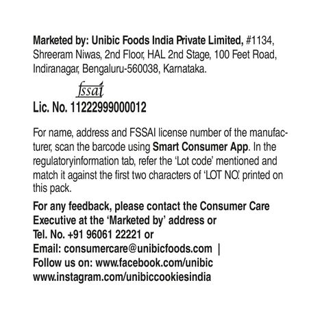 UNIBIC Oatmeal Digestive Cookies