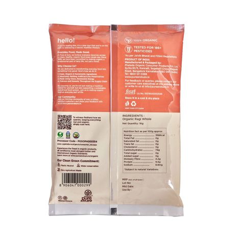 Phalada Pure & Sure Organic Ragi Flour