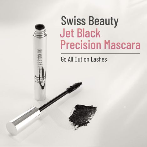 Swiss Beauty Precision Thickening Long Lash Mascara - Black