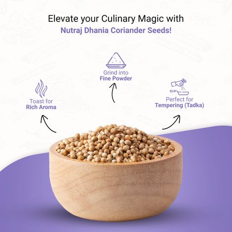 Nutraj Classic Dhania (Coriander Seeds) - Pouch