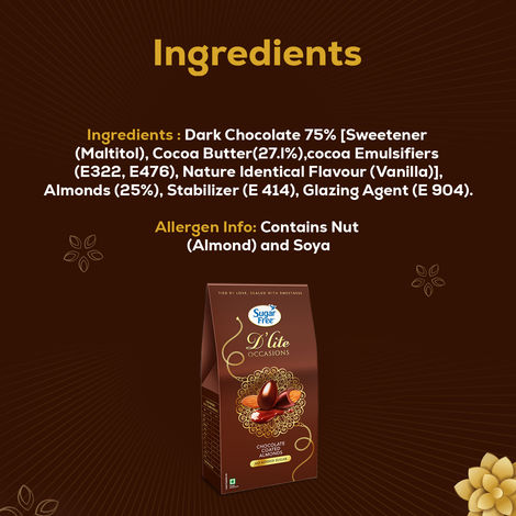 Sugar Free D'Lite Chocolate Coated Almonds