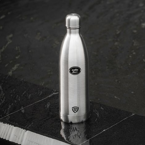 Cello Swift Thermosteel Water Bottle 500ml, Silver