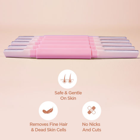 FURR By Pee Safe Dual Head Face Razor | Precise & Safe for All Skin Types