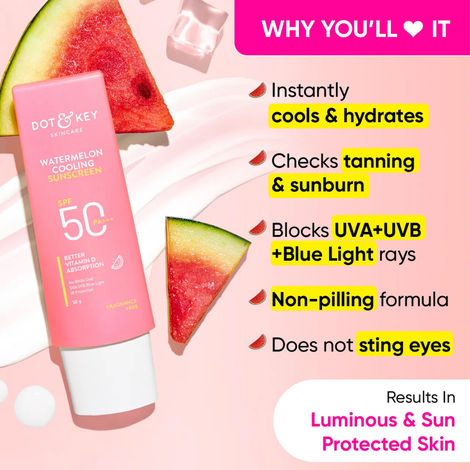 Dot & Key Watermelon Hyaluronic Cooling Sunscreen SPF 50 PA+++