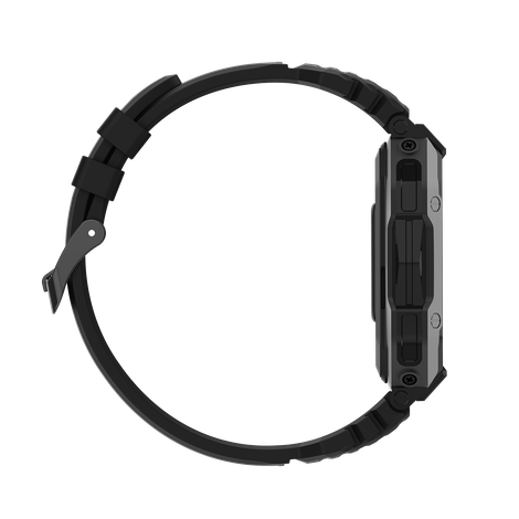 Fire-Boltt Shark Smartwatch | 1.82" Display | BT Calling - Black