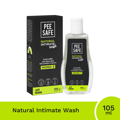 Pee Safe Natural Intimate Wash for Women | Dermatologically Tested