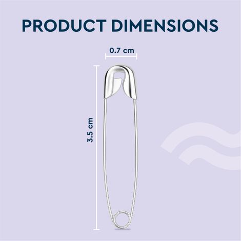 GUBB Safety Pin - Size 2 | Pack Of 24