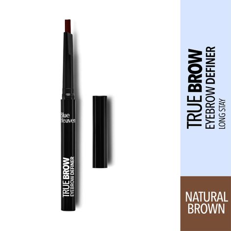 Blue Heaven Mesmerising Eye Kit Combo Pack Of 4 | Kajal, Mascara, Eyeliner & Brow Definer,0.6Gm+9Ml