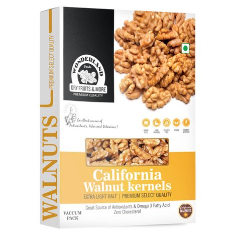 Wonderland Foods Walnut Kernels (Akhrot Giri)