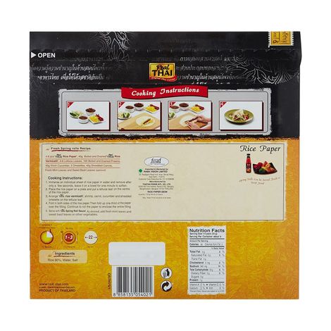 Real Thai Rice Paper | Round | 16 cm Combo