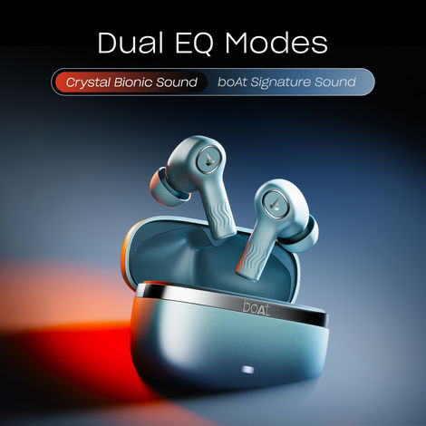 boAt Nirvana Ion ANC Pro  in Ear TWS Earbuds with mic, Hi-Res Audio LDAC,ANC(32dB), 120Hrs Battery, App Support, Fast Charge, v5.3 Bluetooth TWS - Blazing Comet