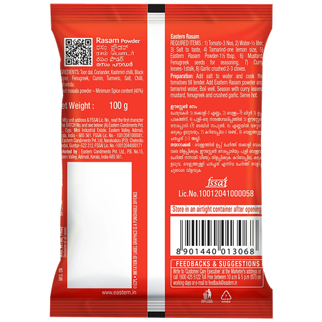 Eastern Powder - Rasam