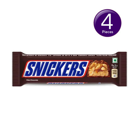 Snickers Peanut Filled Chocolate Bar Loaded with Delicious Roasted Peanuts Combo  