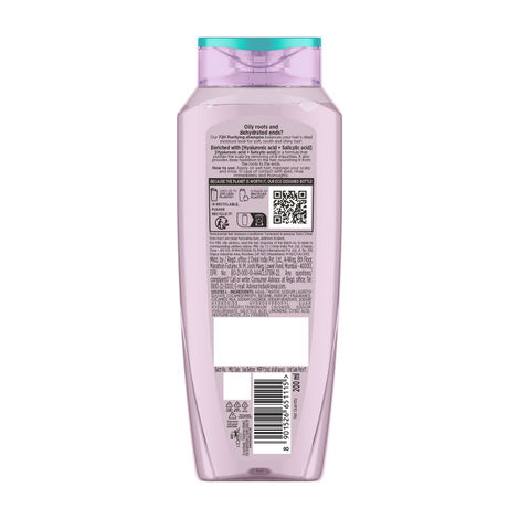 L'Oreal Paris Hyaluron Pure 72H Purifying Shampoo For Fresh Scalp & Hydrated Hair
