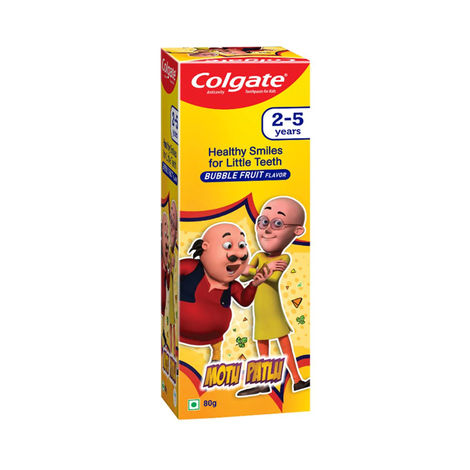 Colgate Kids Toothpaste for 2-5 Years Bubblefruit flavour