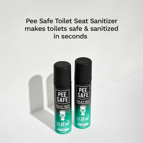 Pee Safe Toilet Seat Sanitizer Spray (Mint)