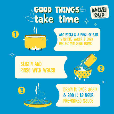 Wickedgud Macaroni Pasta Made With Durum Wheat