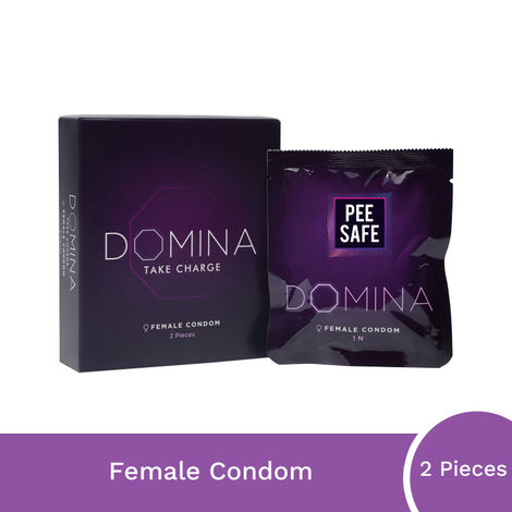 Domina by Pee Safe Female Condom | Safe & Reliable Protection