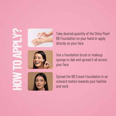 Swiss Beauty Shiny Pearl Water Drop Blemish Balm BB Foundation - 01