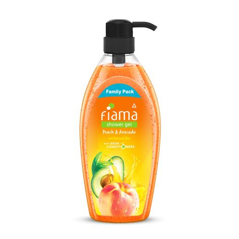Fiama Peach & Avocado Body Wash Shower Gel , Family Pack