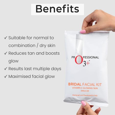 O3+ Bridal Facial Kit Vitamin-C Glowing Skin